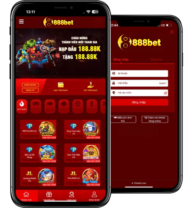 Các tải ứng dụng giải trí 888BET